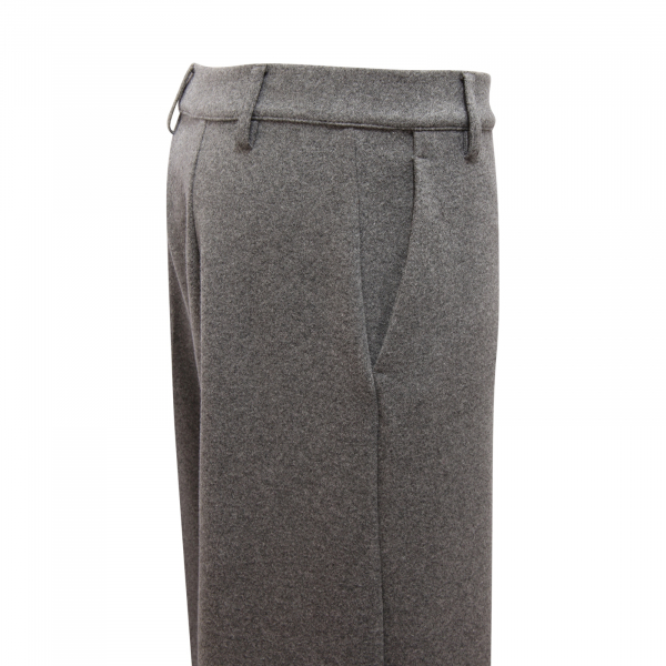 M4112 PANTALONE DONNA WEEKEND MAXMARA PANETTO WOMAN FLANNEL TROUSERS