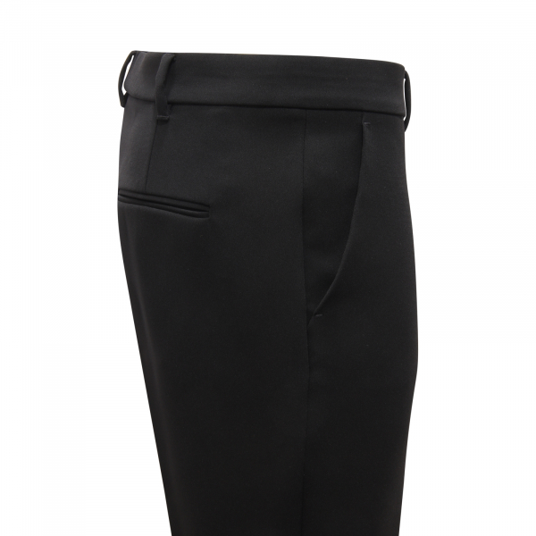 M4224 PANTALONE DONNA MAXMARA STUDIO JERTA WOMAN TROUSERS BLACK