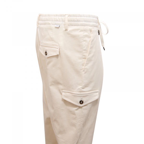 M4247 PANTALONE CARGO UOMO PAOLO PECORA MAN VELVET TROUSERS 