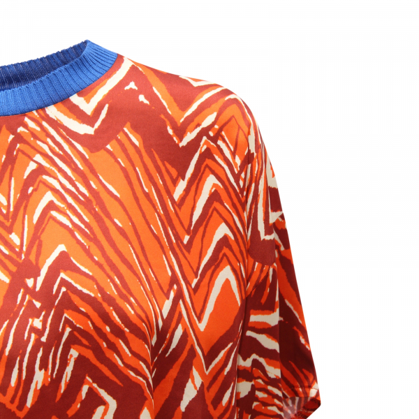 M4427 MAGLIA DONNA CROCHE' WOMAN VISCOSE T-SHIRT