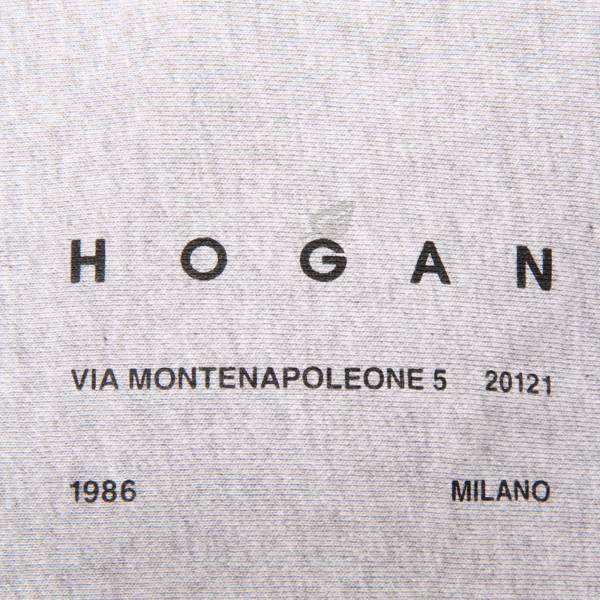 M4956 FELPA UOMO HOGAN MAN OVERSIZE SWEATSHIRT GREY