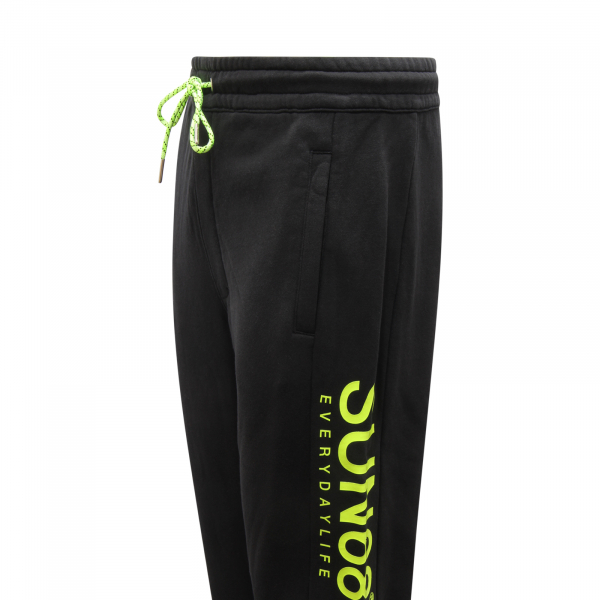 M5149 PANTALONE TUTA UOMO SUN 68 MAN SWEATPANTS BLACK