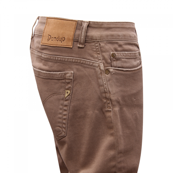 M5215 JEANS DONNA DONDUP LAMBDA WOMAN VINTAGE EFFECT TROUSERS