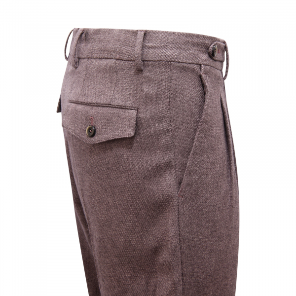 M5378 PANTALONE UOMO PT TORINO CARROT MAN TROUSERS LILAC