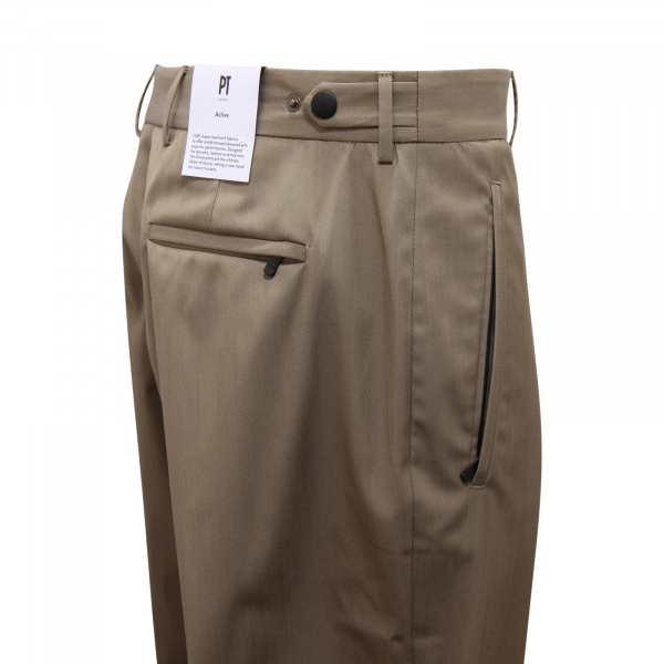 M5387 PANTALONE UOMO PT TORINO ACTIVE MAN TROUSERS GREEN