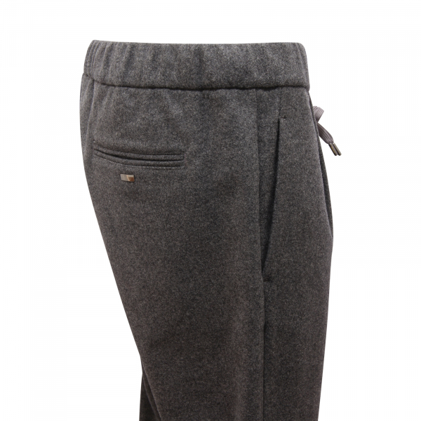 M5412 PANTALONE UOMO HERNO MAN WOOL BLEND TROUSERS