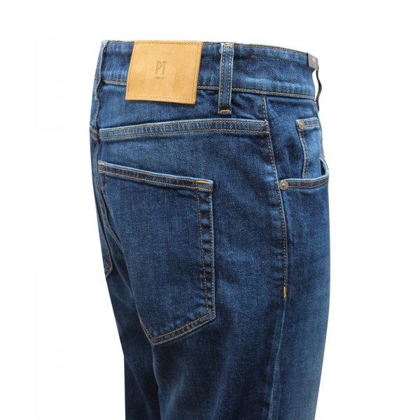 M5440 JEANS UOMO PT TORINO TAPERED MAN DENIM TROUSERS