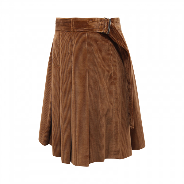 M5470 GONNA DONNA WEEKEND MAXMARA WOMAN VELVET SKIRT