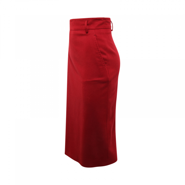 M5480 GONNA DONNA MAXMARA STUDIO WOMAN WOOL SKIRT