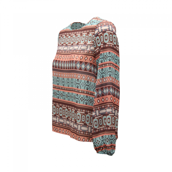 M5736 BLUSA RAGAZZA KOCCA BEFDIR KIDS SHIRT