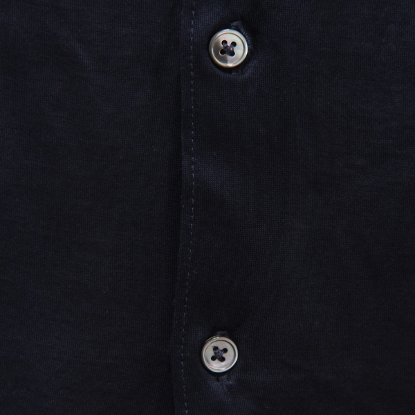 M6266 CAMICIA UOMO PAOLO PECORA MAN JERSEY SHIRT BLUE