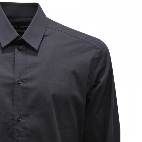 M6356 CAMICIA UOMO DOLCE&GABBANA GOLD MAN SHIRT BLUE