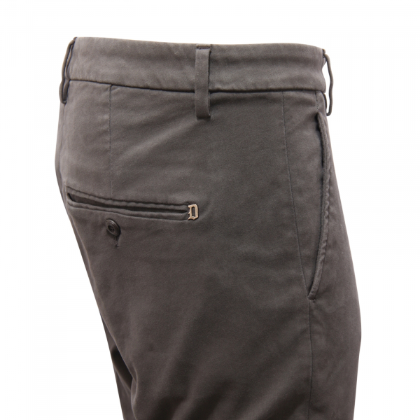 M6392 PANTALONE UOMO DONDUP GAUBERT MAN TROUSERS GRAY
