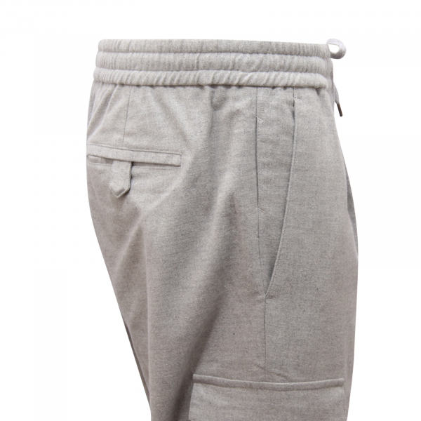 M6407 PANTALONE CARGO UOMO PT TORINO MAN FLANNEL TROUSERS