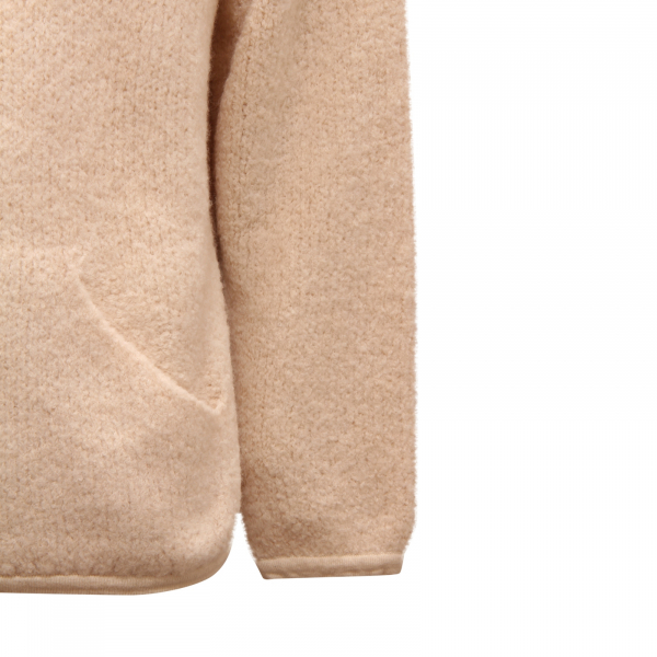 M6883 MAGLIONE UOMO AMARANTO MAN ALPACA/WOOL BLEND SWEATER OFF WHITE