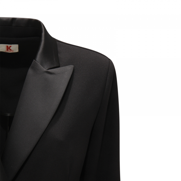 M6962 GIACCA DOPPIOPETTO DONNA KOCCA WOMAN JACKET BLACK