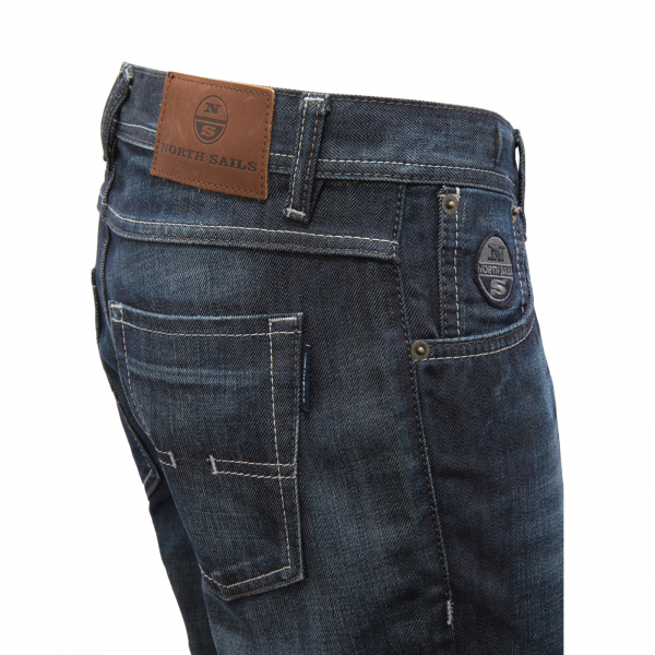 M7037 JEANS UOMO NORTH SAILS STRAIGHT FIT MAN TROUSERS