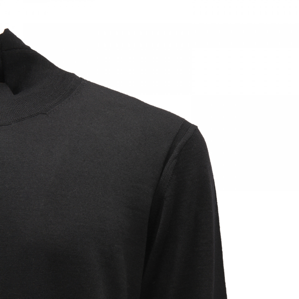 M7156 MAGLIONE LUPETTO UOMO PAOLO PECORA MAN SWEATER BLACK