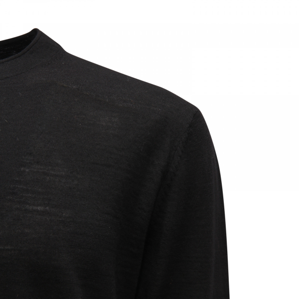 M7275 MAGLIONE UOMO BALLANTYNE MAN WOOL SWEATER BLACK