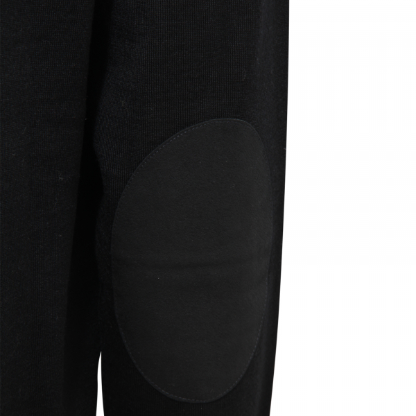 M7301 MAGLIONE UOMO PAOLO PECORA MAN WOOL SWEATER BLACK
