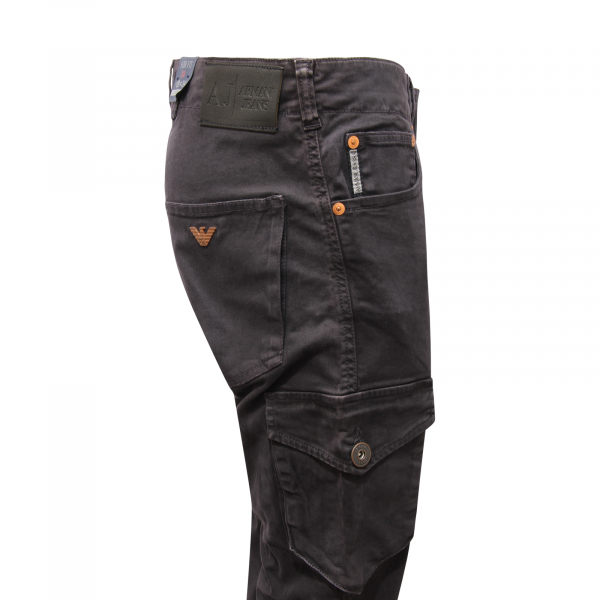 M7399 PANTALONE UOMO ARMANI JEANS J13 SLIM MAN TROUSERS BLUE