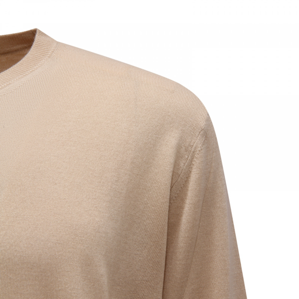M7442 MAGLIONE UOMO ALPHA STUDIO MAN SILK/CASHMERE SWEATER
