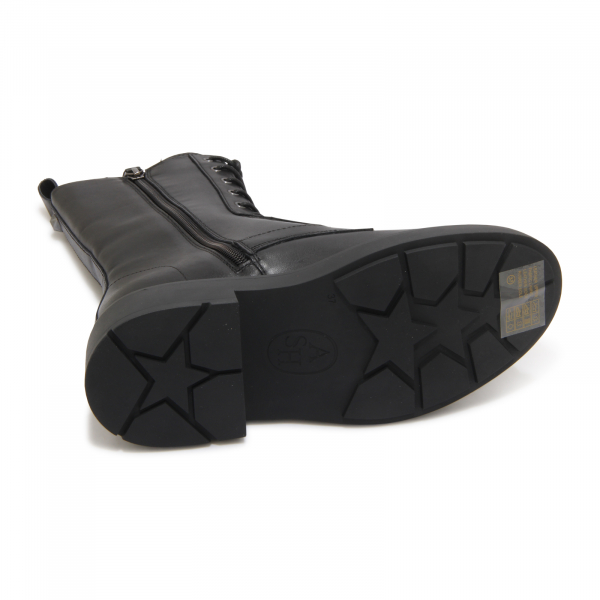 M7533 ANFIBIO DONNA ASH MARLIN WOMAN BOOTS BLACK