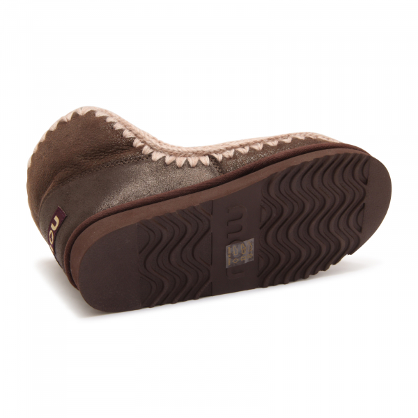 M7683 STIVALETTO DONNA MOU ESKIMO 18 WOMAN METALLIC EFFECT BOOTS