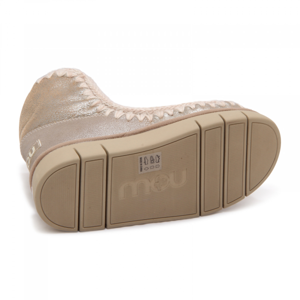 M7734 STIVALETTO DONNA MOU ESKIMO BOUNCE WOMAN METALLIC EFFECT BOOTS