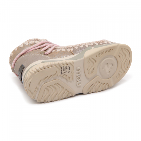  M7754 STIVALETTO DONNA MOU TRAINER WOMAN CRAKLÈ BOOTS