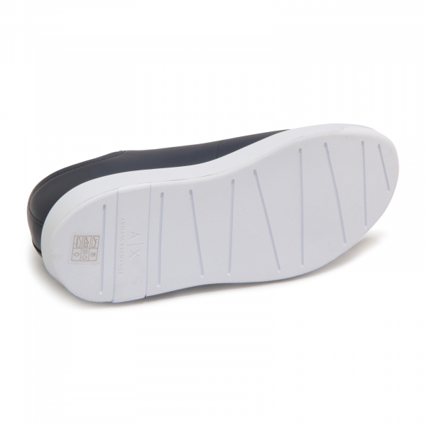 M7958 SNEAKER UOMO ARMANI EXCHANGE MAN SHOES BLUE 