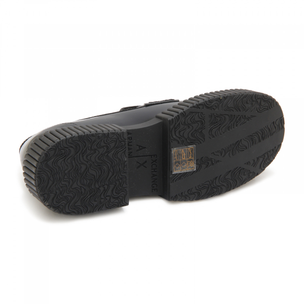 M7966 MOCASSINO DONNA ARMANI EXCHANGE WOMAN LOAFER BLACK