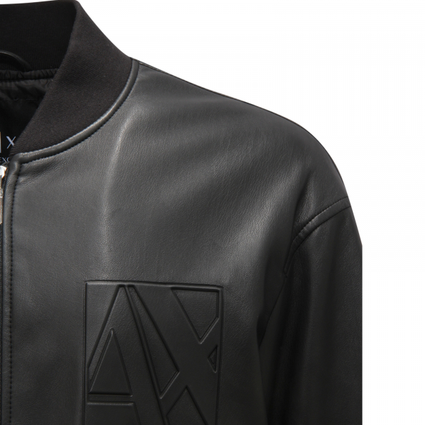 M8125 GIUBBOTTO ECOPELLE UOMO ARMANI EXCHANGE MAN PADDED JACKET