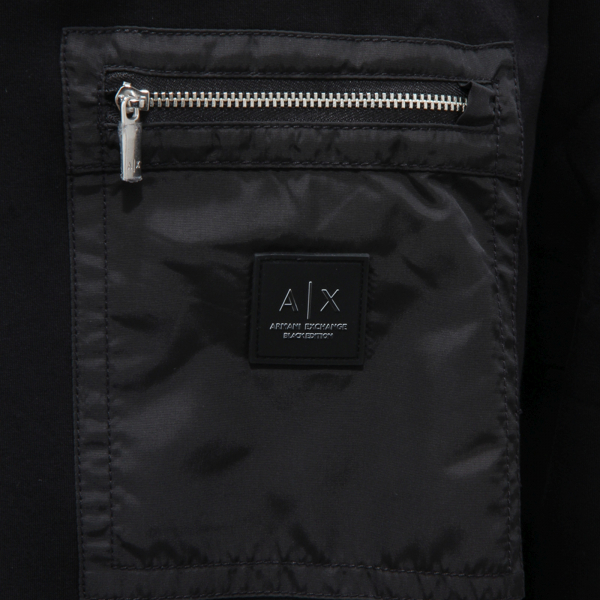 M8193 FELPA UOMO ARMANI EXCHANGE BLACK EDITION MAN SWEATSHIRT