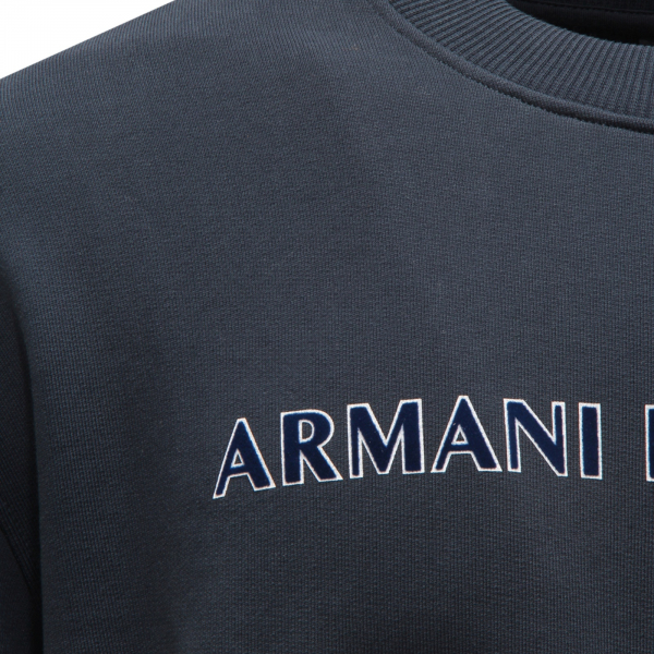 M8204 FELPA UOMO ARMANI EXCHANGE MAN SWEATSHIRT BLUE