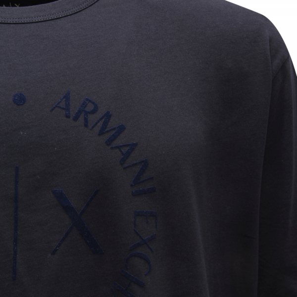 M8306 MAGLIA UOMO ARMANI EXCHANGE REGULAR MAN T-SHIRT BLUE