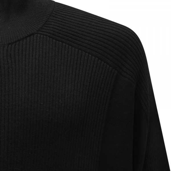 M8380 CARDIGAN UOMO ARMANI EXCHANGE MAN WOOL BLEND SWEATER BLACK