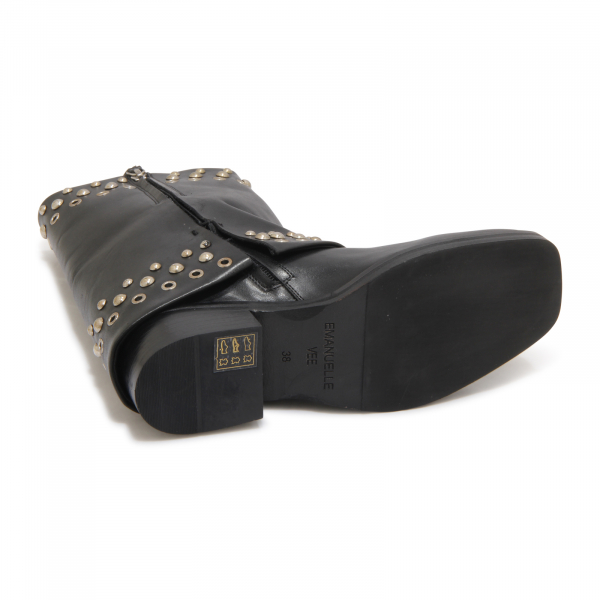 M8639 STIVALETTO DONNA EMANUELLE VEE CLELIA WOMAN VINTAGE EFFECT BOOTS