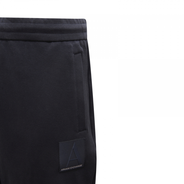 M8876 PANTALONE TUTA UOMO ARMANI EXCHANGE MAN SWEATPANTS BLUE