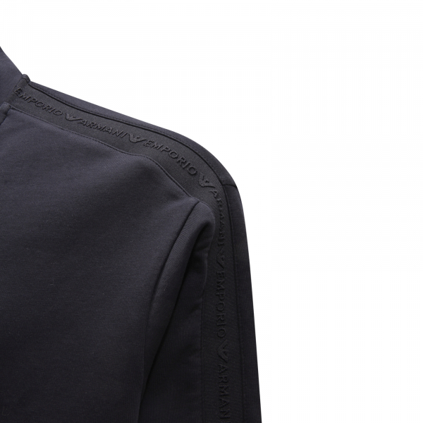 M8924 FELPA UOMO EMPORIO ARMANI MAN FULL ZIP SWEATSHIRT BLUE