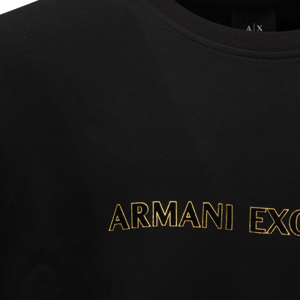 M8934 FELPA UOMO ARMANI EXCHANGE MAN SWEATSHIRT BLACK