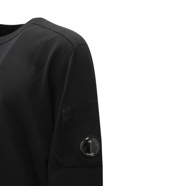 M8998 MAGLIONE UOMO C.P. COMPANY MAN WOOL BLEND SWEATER BLACK