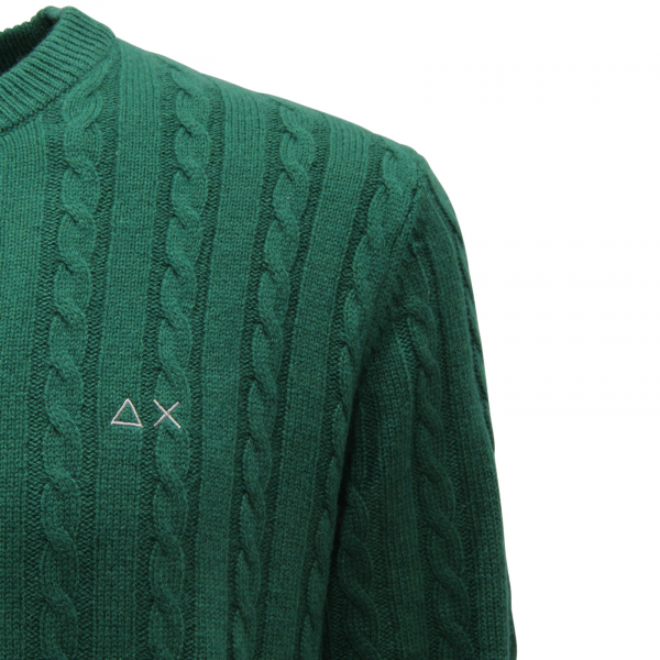 M9047 MAGLIONE UOMO SUN 68 MAN WOOL/CASHMERE SWEATER
