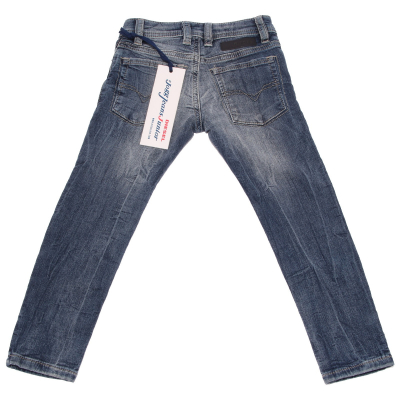 0053W jeans bimbo DIESEL blu denim stretch skinny pant kid