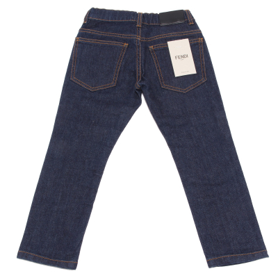 1 Pantaloni Jeans bimbo 24 mesi Fendi Grigio oantalon 01 k cop 