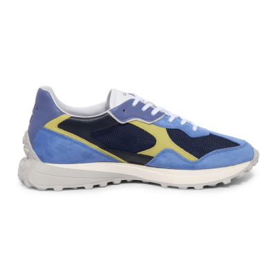 1010AS sneaker uomo D.A.T.E. VETTA man shoes blue