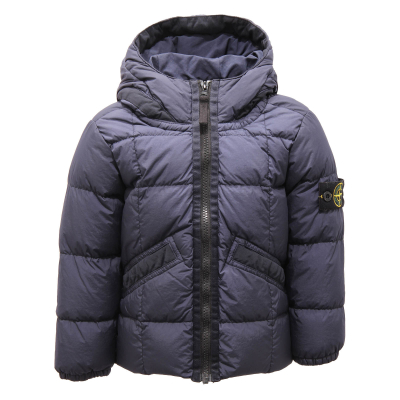 1165AO piumino bimbo STONE ISLAND boy kid down jacket blue