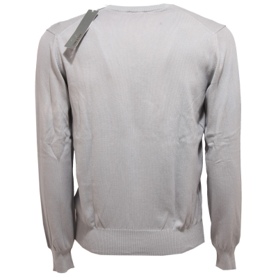 1197X maglione uomo XBRAND light grey cotton sweater men