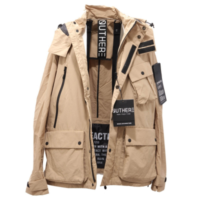 2211AH giubbotto uomo OUTHERE light brown  jacket men