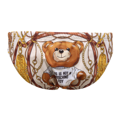 Slip moschino new arrivals uomo orso